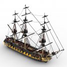 British 44-gun frigate DIY Model Building Blocks Set HMS Romulus MOC Bricks Toys British 44-gun frigate DIY Model Building Blocks Set HMS Romulus MOC Bricks Toys