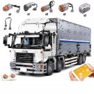 APP RC Tow Wing Body Truck Building Blocks Set Container MOC Bricks Model Toys