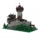 Medieval Castle in Carinthia Building Blocks Set Burg Falkenstein MOC Bricks Toy