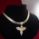 GOLD AND NECKLACE PENDENT