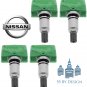 SET OF 4 GENUINE OEM 04-14 NISSAN ROGUE SENTRA TITAN TPMS TIRE PRESSURE SENSORS