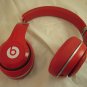 BEATS BY DR DRE STUDIO 2 Over Ear Headphones Red HEADPHONES PARTS OR REPAIR