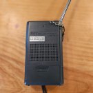 RARE BLACK VINTAGE SONY AM/FM 2 BAND PORTABLE HAND HELD POCKET RADIO TESTED NICE