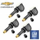 17-18 GM CHEVY SILVERADO 1500 OEM TPMS TIRE PRESSURE MONITOR SENSORS SET OF 4 pc