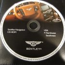 04-06 BENTLEY CONTINENTAL FLYING SPUR CD MAP NAV DISC NORTHWEST SOUTHWEST