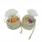 20pcs Organza Gift Jewelry Packaging Bag 13x13x7cm Linen Jute Drawstring Pouch Wedding Favor Bag