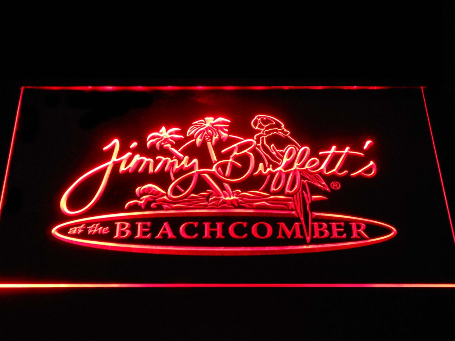 Jimmy Buffett Margaritaville LED Neon Sign home decor wall home room on / off