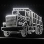Dump Truck Car Bar Gift LED Sign Night Light Luminous Display Glowing