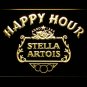 Stella Artois Beer Happy Hour Drink Led Light Sign