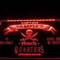 Name Personalized Custom Private Quarters Pirate man cave Neon Sign Light