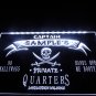 Name Personalized Custom Private Quarters Pirate man cave Neon Sign Light
