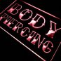 Body Piercing Tattoo Shop Wall Decor LED Neon Signs