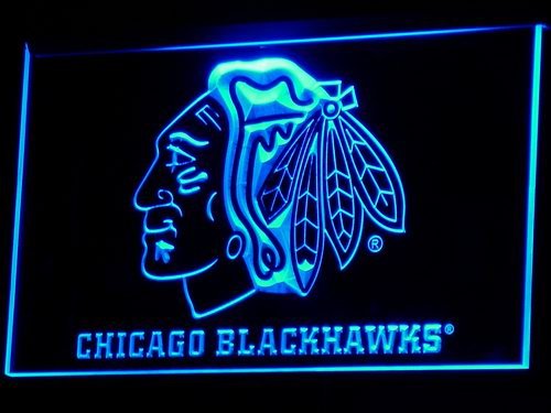 Chicago Blackhawks LED Neon Sign NHL Hockey Sports Team
