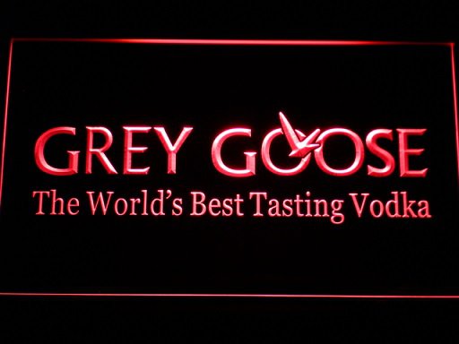 Grey Goose Vodka LED Neon Light Sign Man Cave 7 color to choose