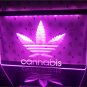 Cannabis Marijuana Weed High Life LED Neon Sign Light Luminous Display Glowing