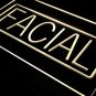 Facial Neon Light Signs hang sign decor shop craft Luminous Display Glowing