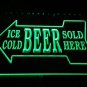 Ice Cold Beer Sold Here LED Neon Light Sign Bar Pub hang sign home decor craft