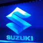 Suzuki LED Neon Light Sign hang sign home decor crafts Display OnOff