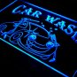 Car Wash Shop Auto 3D LED Neon Sign Utilities Service Luminous Display Glowing