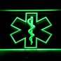 EMS Paramedic Medical Services LED Neon Light Sign Man Cave Display Glowing