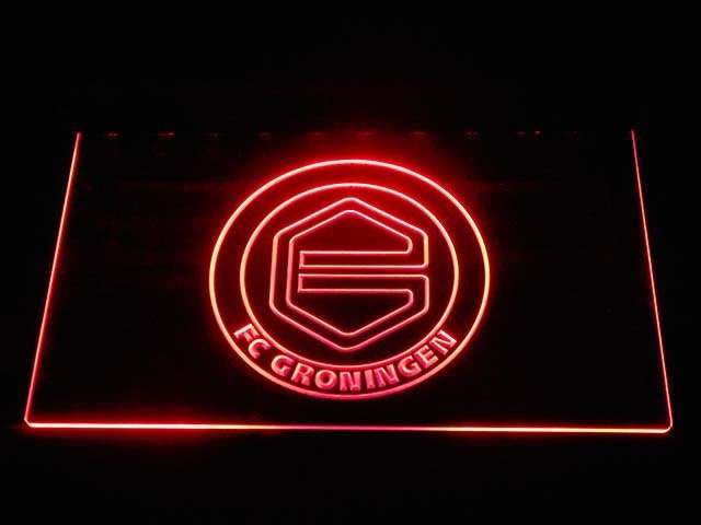 FC Groningen Eredivisie LED Neon Sign Bar Pub Club Football Team