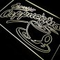 LED Neon Light Animated Coffee Espresso Cappuccino Sign