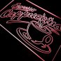 LED Neon Light Animated Coffee Espresso Cappuccino Sign