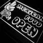 Open Mexican Food Cactu Bar LED Sign Neon Light Sign Display