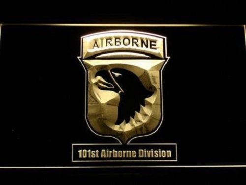 DiMike US Army 101st Airborne Division LED Neon Sign gift craft design