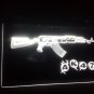 AK47 KALASHNIKOV Airsoft Gun LED Neon Light Sign hang sign home decor shop craft