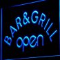 Bar & Grill OPEN Beer Neon Light Light Signs hang sign shop decor craft