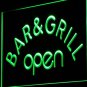 Bar & Grill OPEN Beer Neon Light Light Signs hang sign shop decor craft