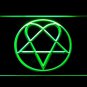 Him Heartagram Logo Band Music LED Neon Light Signs hang sign home decor craft