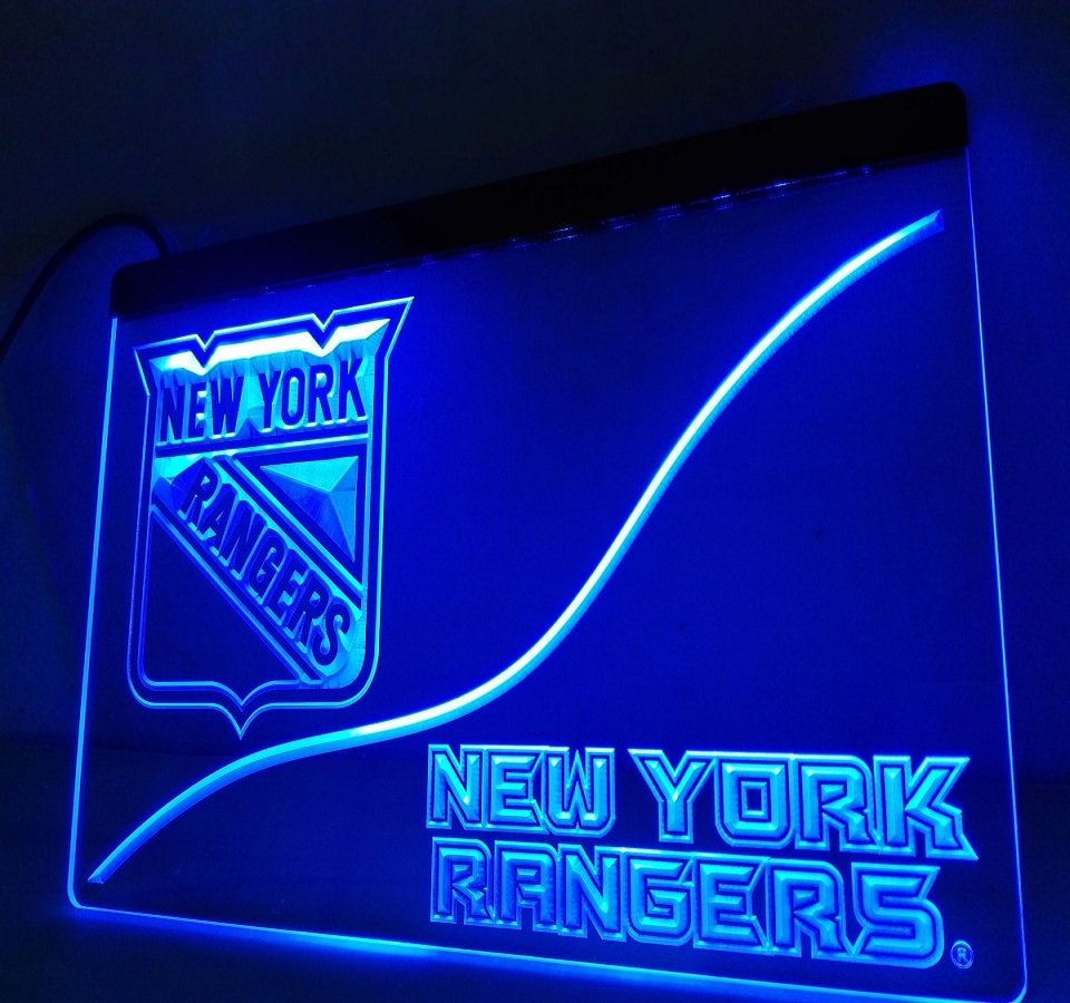 New York Rangers LED Neon Light Sign home decor crafts
