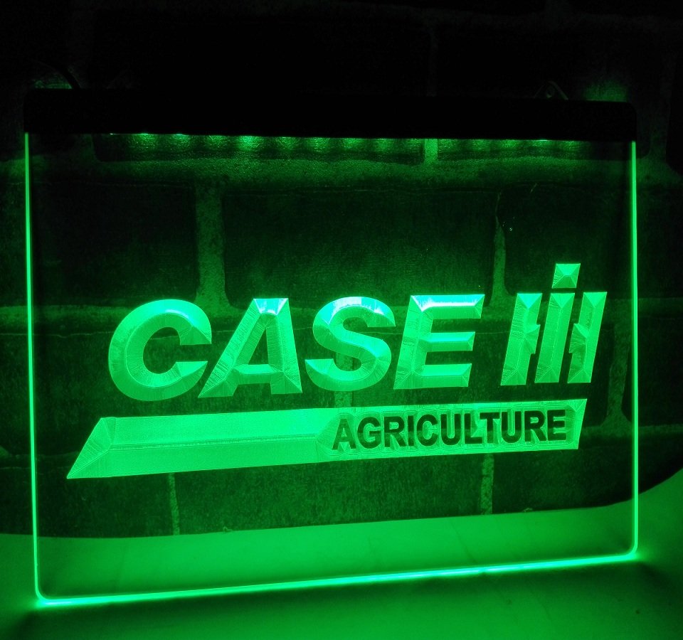 Case International Harvest Harvester Light Sign home decor crafts