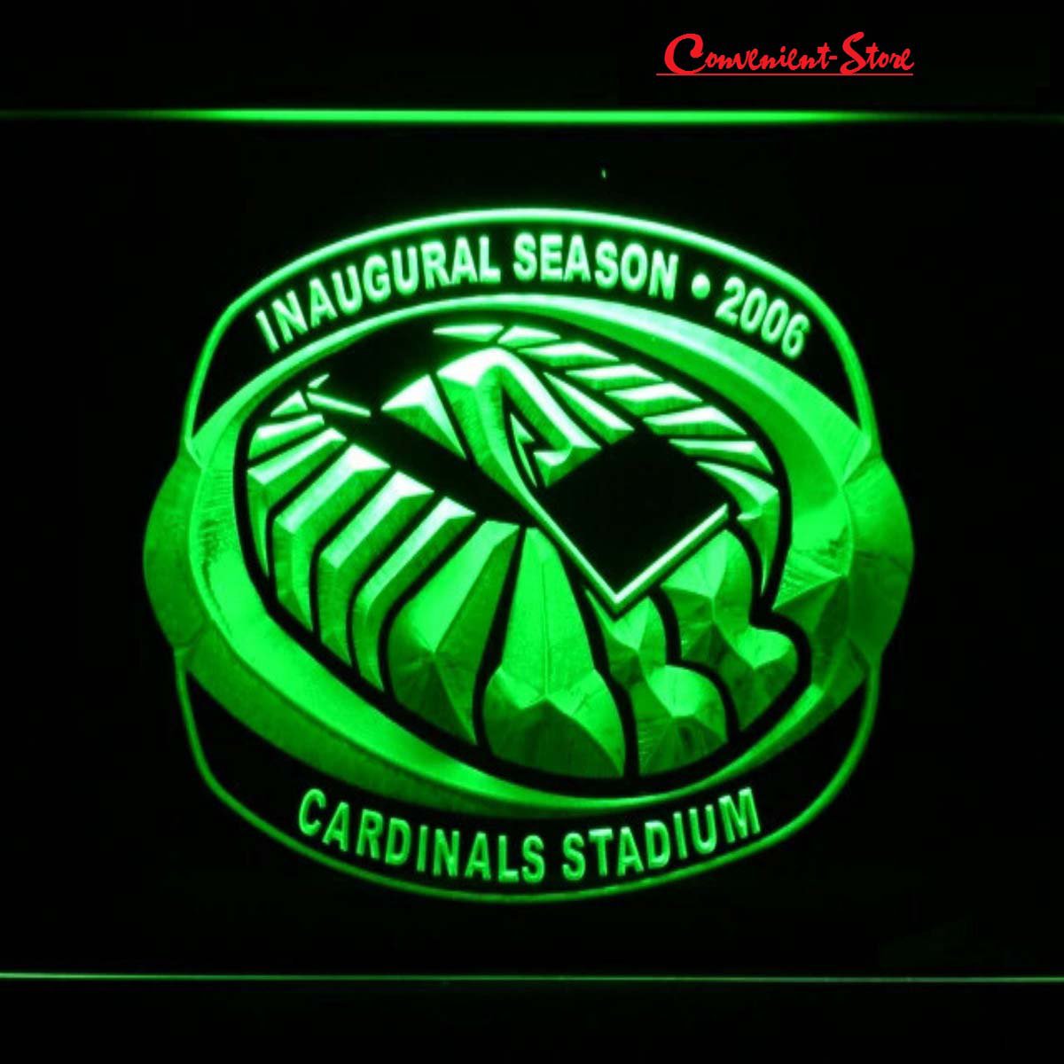 Arizona Cardinals Stadium LED Neon Sign Home Decor Craft Display Glowing