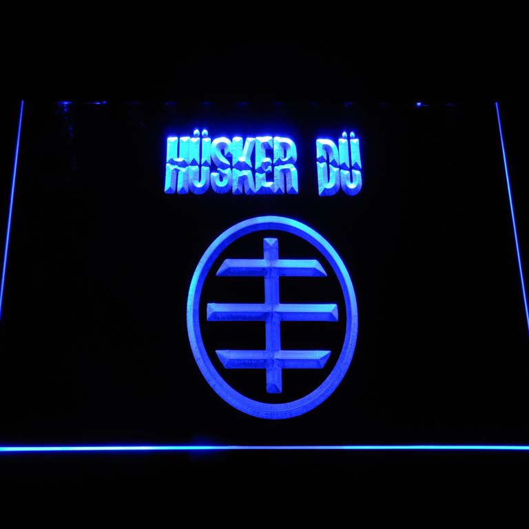 Husker Du Brand Music LED Neon Sign home decor display craft (2)