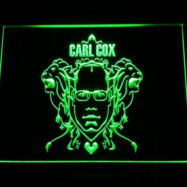 Carl Cox DJ LED Neon Light Sign home decor crafts gift man cave