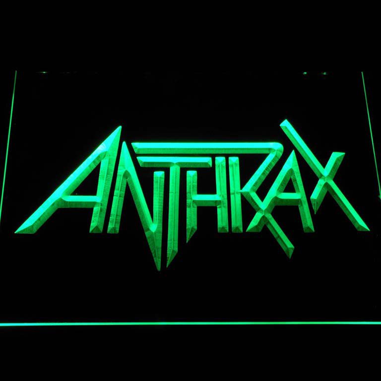 Anthrax LED Neon Light Sign home decor crafts gift man cave