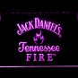Jack Daniel's Fire LED Neon Sign home decor shop craft glowing