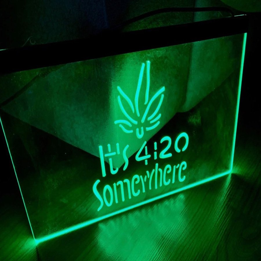It's Some Where LED Neon Sign home decor craft