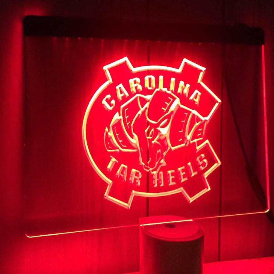 North Carolina Tarheels LED Neon Sign home decor craft display glowing
