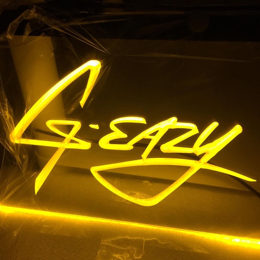 G-Eazy LED Neon Sign home decor craft display glowing