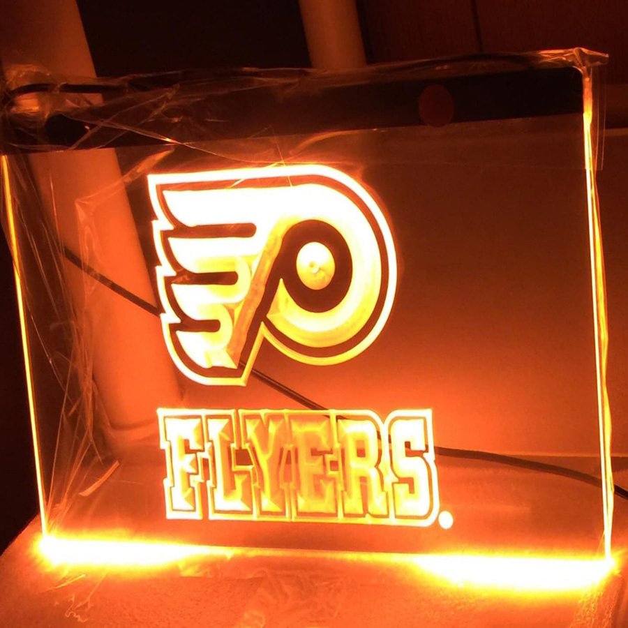 Flyers Hockey LED Neon Sign home decor craft display glowing