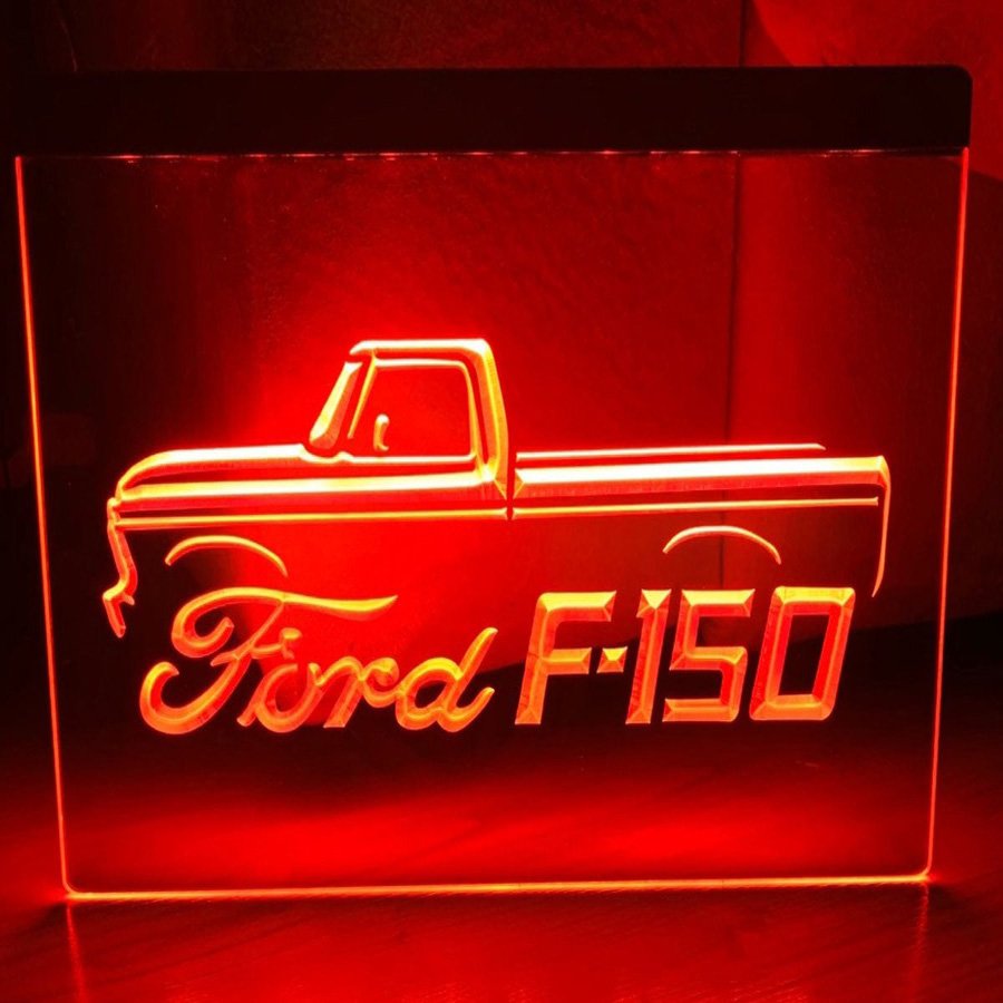 Ford 150 LED Neon Sign home decor craft dispaly glowing