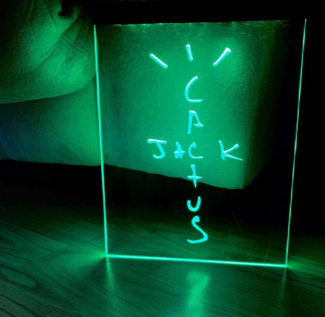 Cactus Jack LED Neon Sign hang sign wall home decor craft