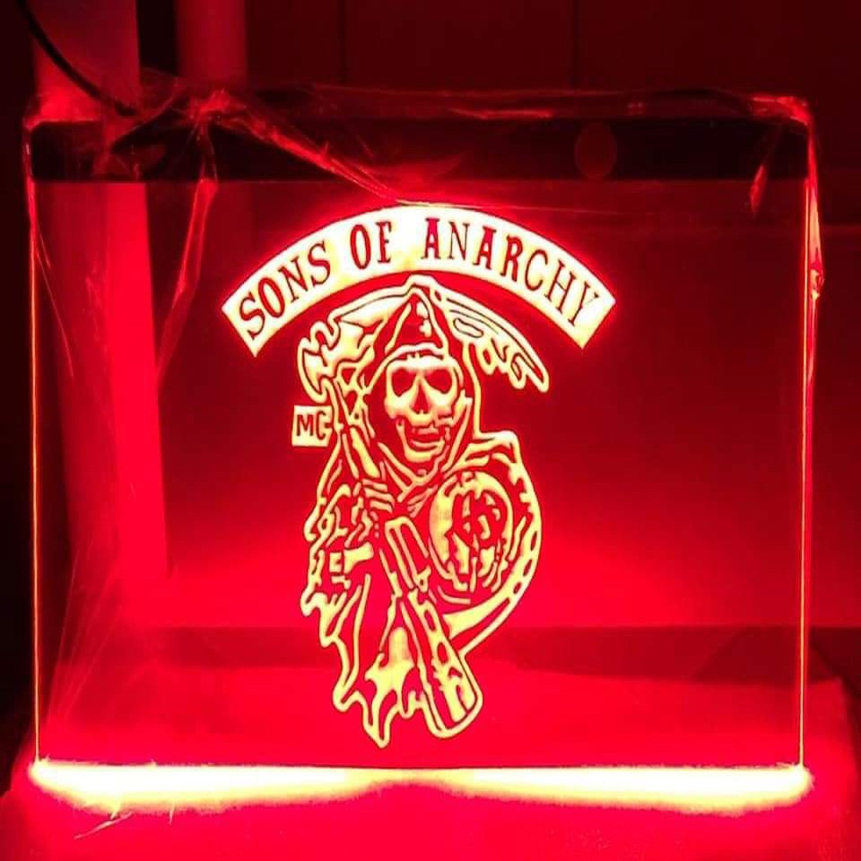 Son Of Anarchy LED Neon Sign home decor craft display glowing fans film TV