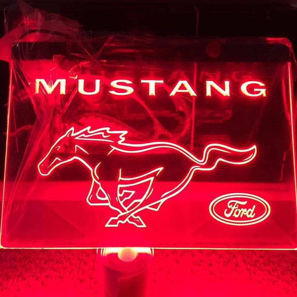 Mustang Ford LED Neon Sign home decor craft display glowing