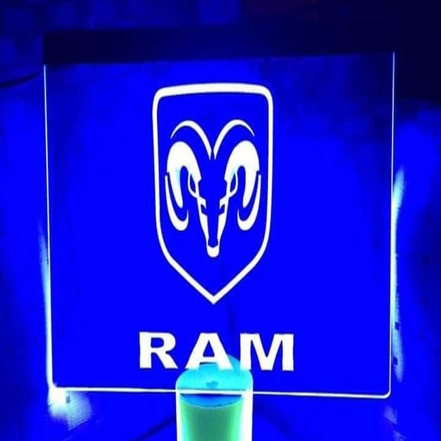 Rams Rugby Team LED Neon Sign home decor craft display glowing