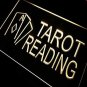 Tarot Reading LED Neon Sign Hang Signs Wall Home Decor, Room, Craft Art
